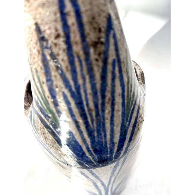 Architecturally Shaped Pitcher by Jean Derval for Vallauris, 1950s For Sale - Image 6 of 11