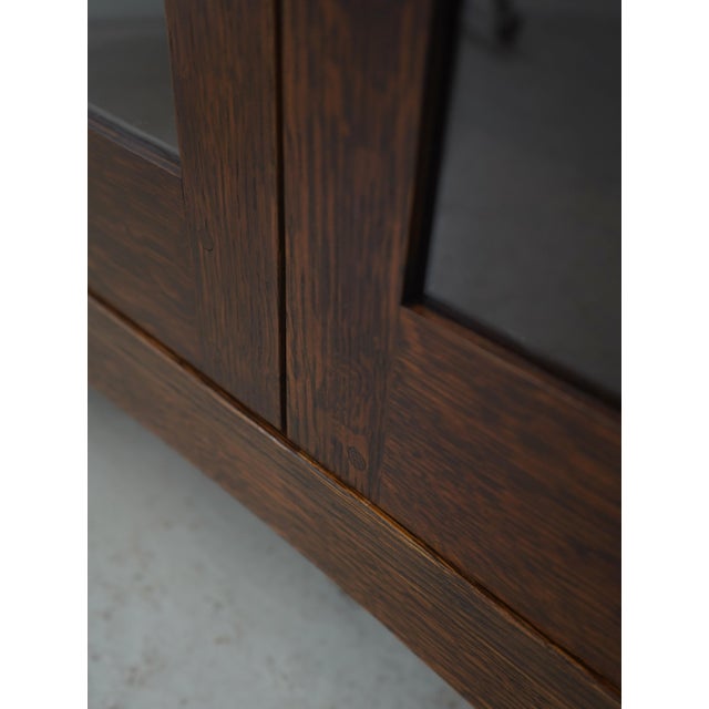 Stickley Mission Oak Arts & Crafts Bookcase For Sale - Image 9 of 17