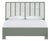 Liam Standard Bed King - Evergreen For Sale