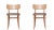Set of 2 mzo chairs by mazo design dimensions: w 46 x d 50 x h 75 cm materials: beech. This iconic chair played a leading...