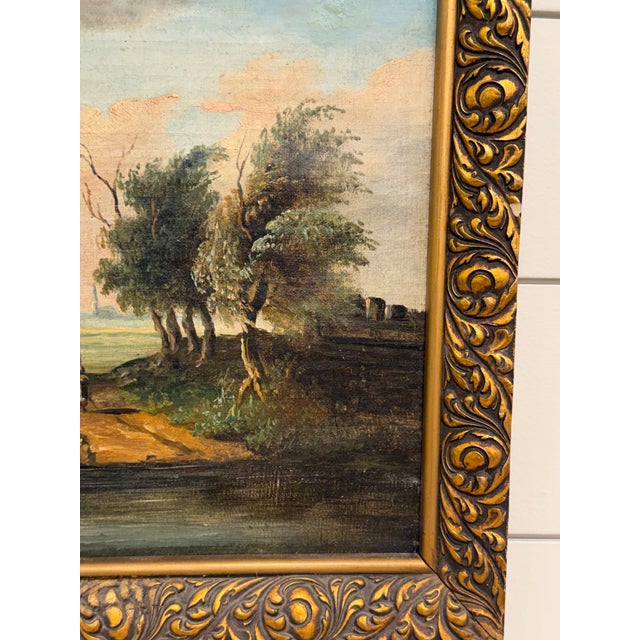 19th Century Oil on Canvas For Sale - Image 4 of 8