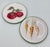 Add a touch of timeless elegance to your dining experience with this stunning 2-piece set of vintage Italian Majolica...