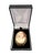Late 19th Century Victorian Shell Cameo Brooch Pendant, Hand-Carved, Gold Setting For Sale - Image 5 of 7