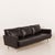 Mid-Century Black Leather Sofa attributed to Herman Miller, 1960s For Sale - Image 6 of 18