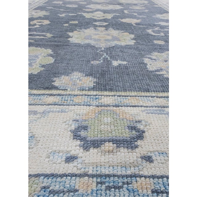 Textile Turkish Oushak Rug 5' x 6'10" For Sale - Image 7 of 8