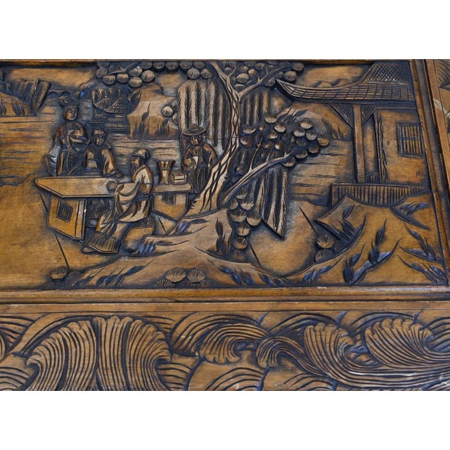 Antique Camphor Box, 1930 For Sale - Image 6 of 7