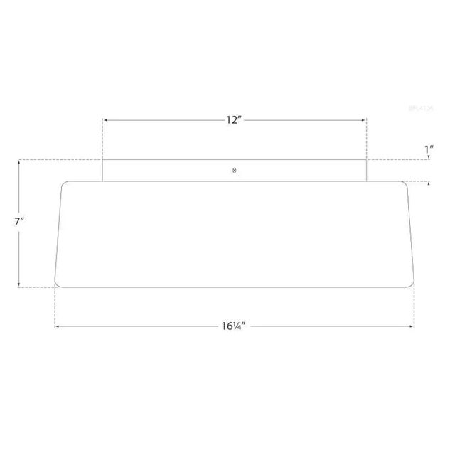 Modern Barbara Barry for Visual Comfort Signature Acme Large Flush Mount in Bronze with White Glass For Sale - Image 3 of 3