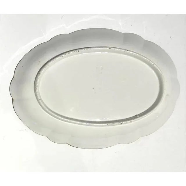 Flight, Barr & Barr Worcester Antique Worcester Early 19c Barr Flight & Barr English Porcelain Platter C.1810 For Sale - Image 4 of 4