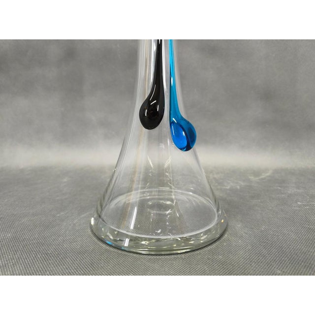 Bohemian Hand Blown Decanter and Glasses Set from Crystalex, 1990s For Sale - Image 15 of 16