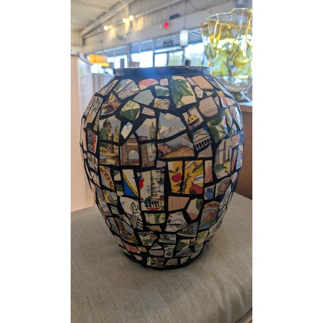 1970s Stunning Memory Vase Pottery For Sale - Image 12 of 13