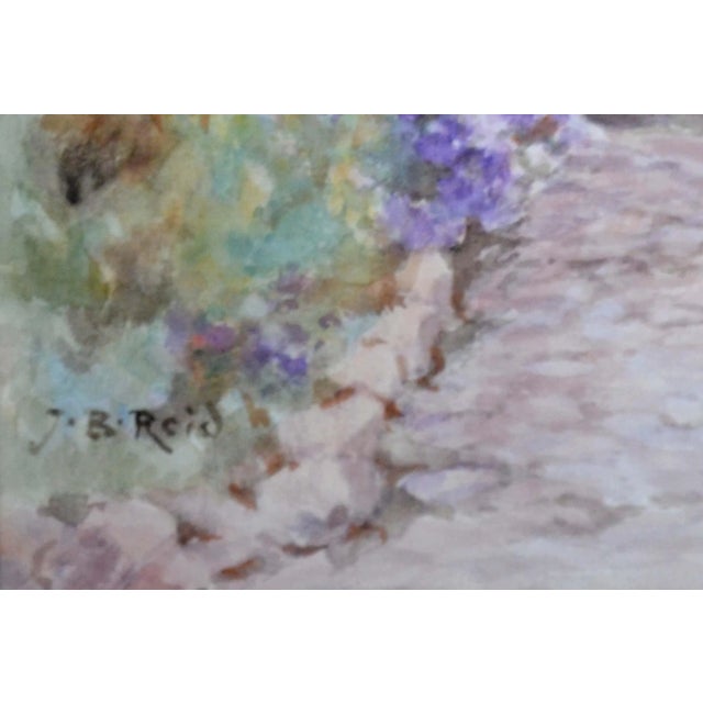 American Mid Century Nantucket Street Landscape by Jane Brewster Reid For Sale - Image 3 of 4