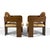 Pair of Italian Lounge Chairs Attributed to Tobias Scarpa For Sale - Image 11 of 13