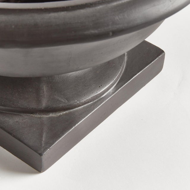 Industrial Fibreclay Abilene Footed Bowl For Sale - Image 3 of 5