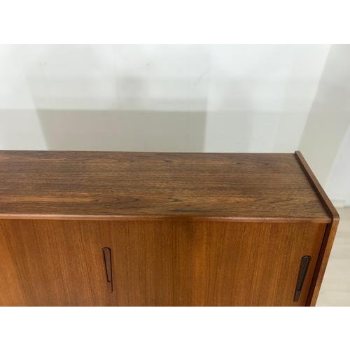 Mid-Century Highboard in Teak For Sale - Image 17 of 18