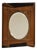 Wooden Edges Simulating Folds Mirror For Sale