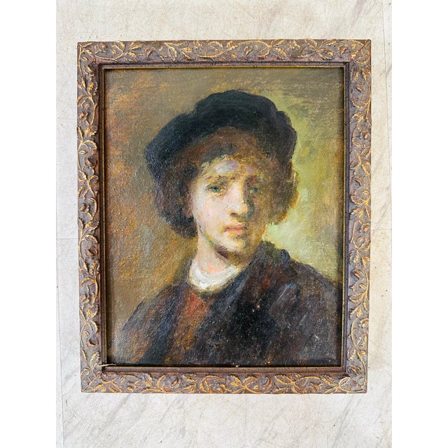 Antique Portrait, Framed For Sale In Charleston - Image 6 of 6