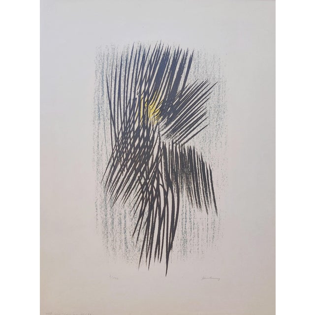 Hans Hartung, L 22, 1957, Lithograph For Sale