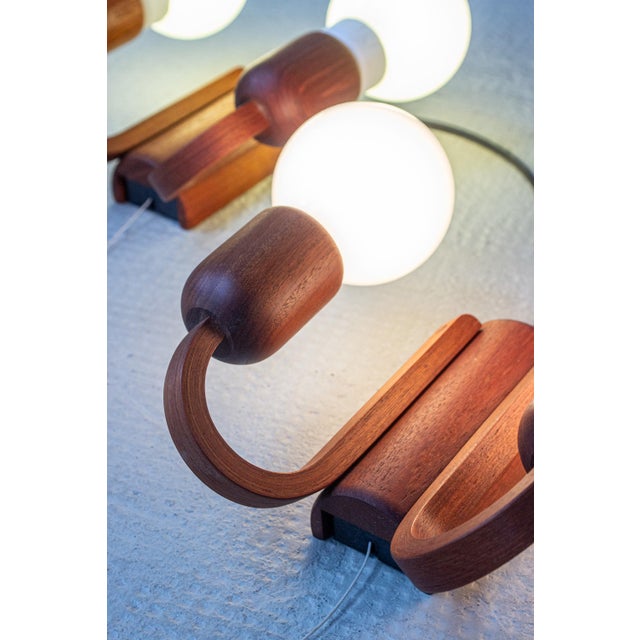 Mid-Century Danish Teak Wall Light from Domus, 1960s For Sale - Image 14 of 16
