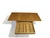 Mid 20th Century Hans J. Wegner at-33 Sewing Drop-Leaf Side Table in White Oak, Beautifully Restored For Sale - Image 9 of 11