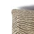 Large Zebra Print Chenille in Fawn With Self-Welt Pillow Cover For Sale In Portland, OR - Image 6 of 8