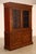 High Quality Ethan Allen Townhouse Collection China Cabinet Featuring An Upper Case With Sliding Glass Doors Opening To...