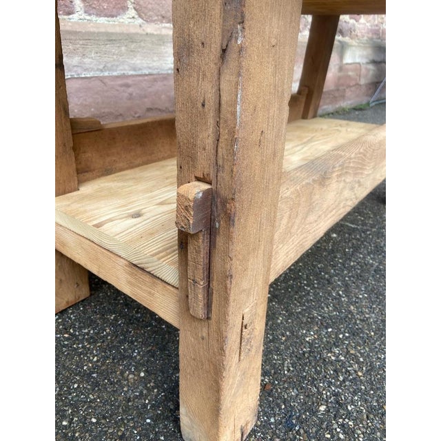 French Workshop Table, 1890s For Sale - Image 9 of 18