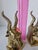 Metal Pair of Vintage Solid Brass Gazelle Bookends For Sale - Image 7 of 8