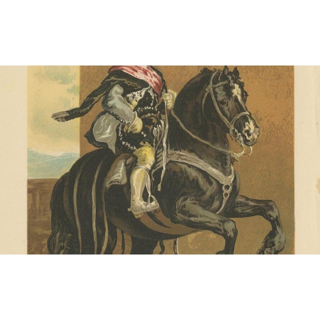 Cassell and Company after Diego Velázquez, Prince on Horseback, 1880, Chromolithograph For Sale - Image 6 of 9