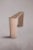Décora D-Shaped Travertine Console Table 60" For Sale - Image 4 of 5