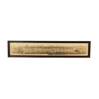 Simes, "First Division" Group Troop Portrait Photograph Period Frame For Sale