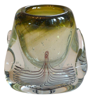 Art Glass Vase by Adam Jablonski, 1990s