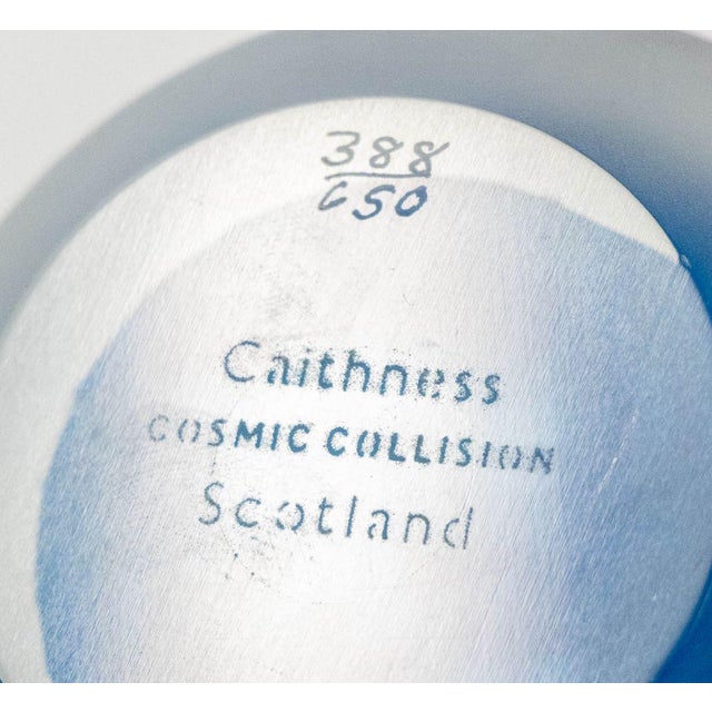 Val Saint-Lambert Encased Bubble Art Glass Paperweights, 6 For Sale - Image 4 of 15