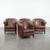 Club Chairs in Cowhide Leather, Set of 4 For Sale - Image 15 of 15