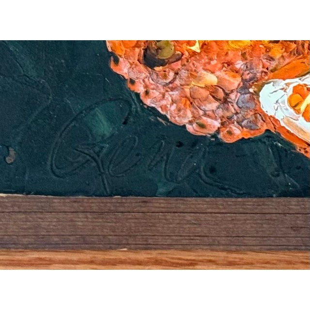 Trio of Impasto Fruit Still Lifes, Signed For Sale - Image 9 of 12