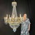 Large 18-Light Empire Chandelier in Crystal and Gilded Brass, 1700s For Sale - Image 6 of 13