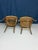 Brown Antique Late 19th Century Victorian Walnut Bedroom Chairs, Set of 2 For Sale - Image 8 of 10