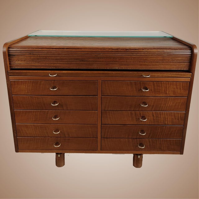 Model 804 Desk by Gianfranco Frattini for Bernini, 1960s For Sale - Image 9 of 18