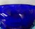 Late 20th Centry Rosmonda Murano Blue Glass Vase by Venini Made in Italy For Sale - Image 10 of 10