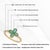 Modern Four-Leaf Emerald Diamond Clover Ring Size 4 in 14k Yellow Gold For Sale - Image 12 of 17