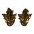 1980s Pmc Bronze Maple Leaf Bookends - a Pair For Sale