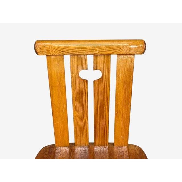 Göran Malmvall, Dining Table and Six Chairs, Pine, Sweden, 1970s For Sale - Image 13 of 13