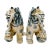 Contemporary Chinese Blue & White Chinese Foo Dogs - A Pair For Sale In San Diego - Image 6 of 10