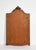 Mid Century Mahogany Wall Mirror With Floral Pediment For Sale - Image 9 of 10