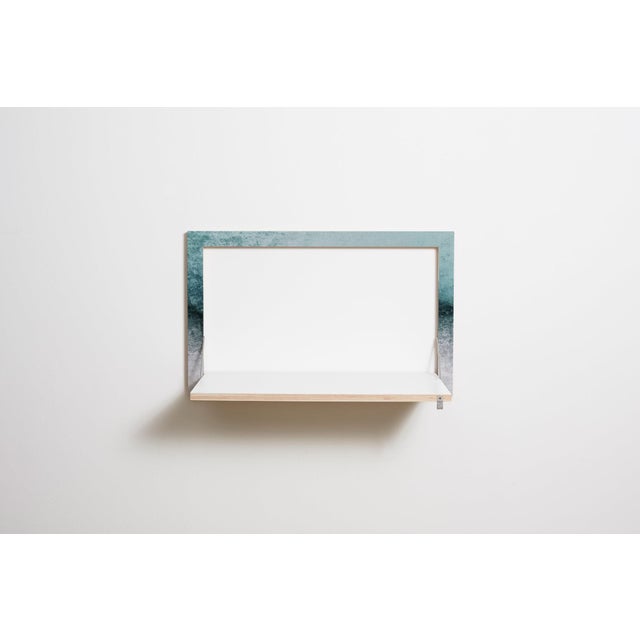 Wall art, workstation functional and discreet, this fläpps wall desk makes the perfect seated or standing workstation...