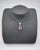 Modern 1.97 Ct Natural Pink Sapphire & Diamond Pendant For Sale - Image 3 of 9