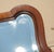 Antique English Queen Anne Style Wall-Mounted Mirror with Bevelled Mahogany Frame For Sale - Image 5 of 16