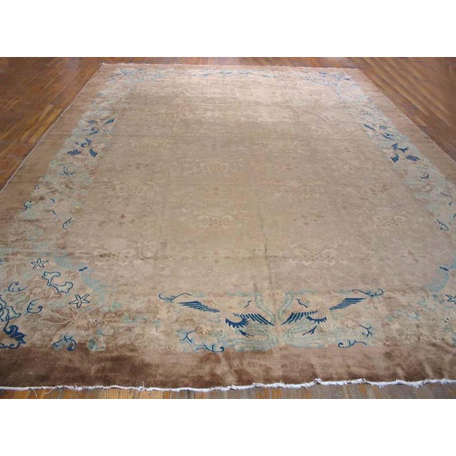Antique Chinese Peking rug, size: 11'0" x 16'6".