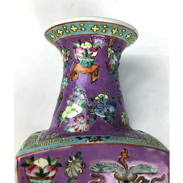 1920’s Antique Chinese Porcelain Vase For Sale - Image 9 of 13