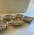 Traditional Antique T&v Limoges Bouillon Cups & Saucers, Ovington Bros., New York — Set of 11 Tressemanes & Vogt, Limoges, France, Circa 1892–1907 For Sale - Image 3 of 4