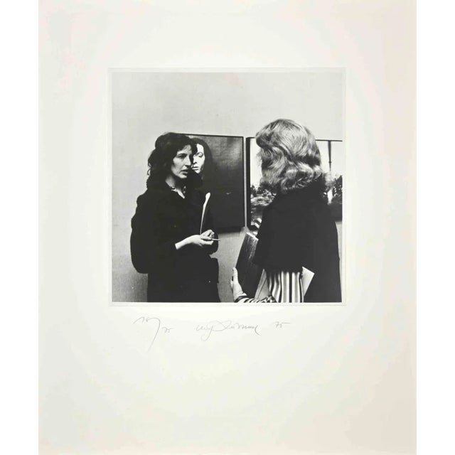 An Island in the Air is an Photograph realized by Urs Luthi in 1975. from the portfolio "Un'isola nell'aria", Vol. IV,...